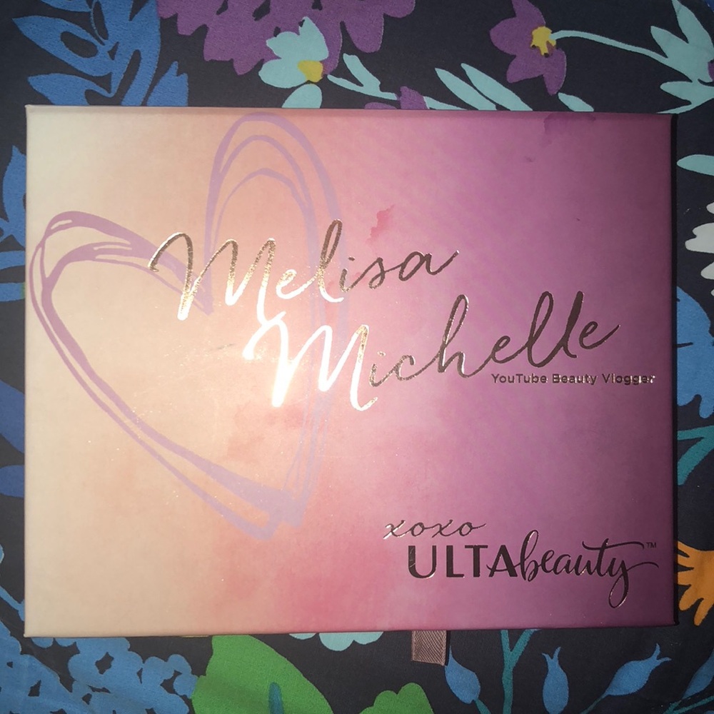 Eyeshadow, highlighter, and blush palette